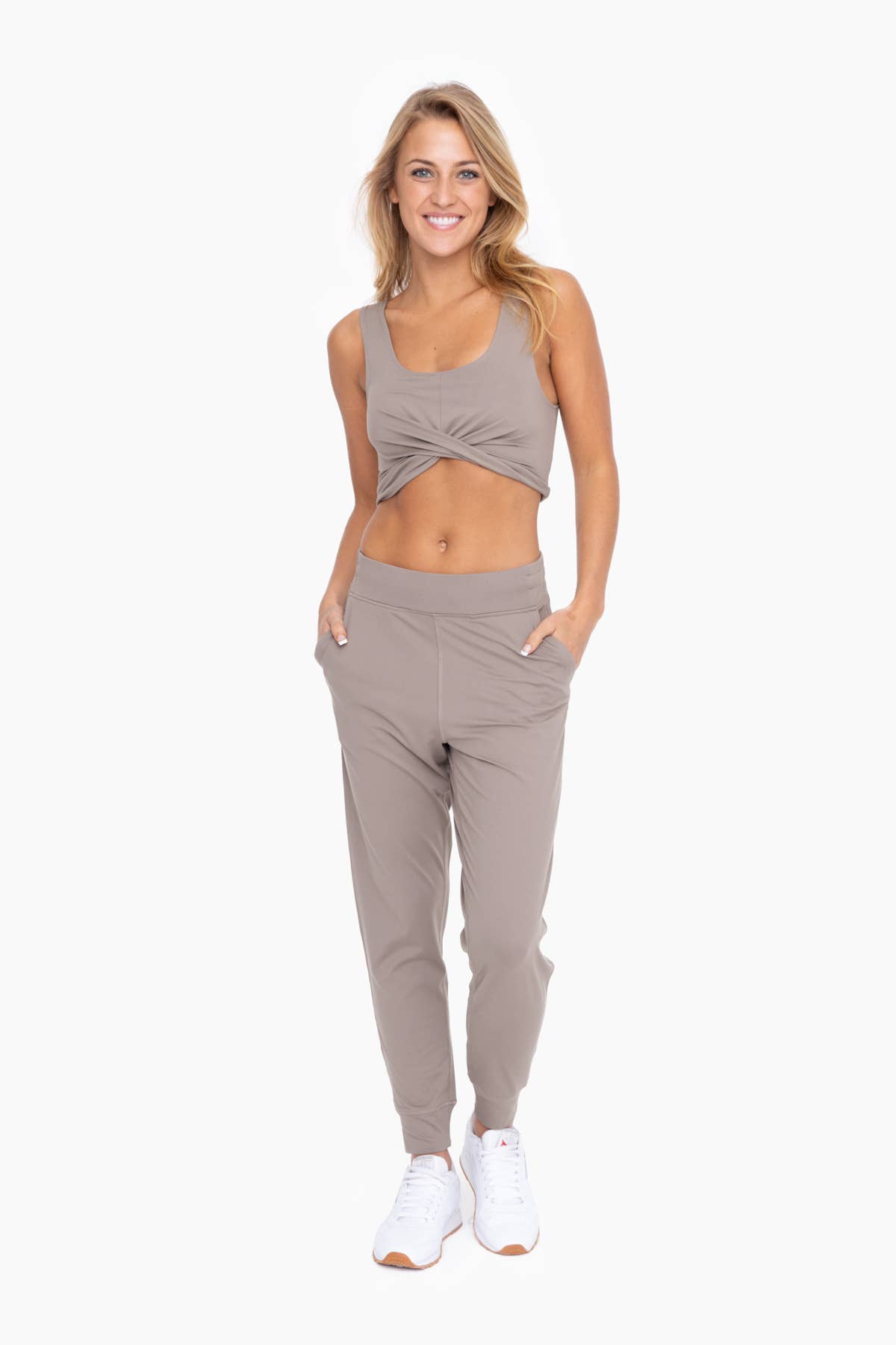 CozyFlex Everyday Joggers: WARM GREY