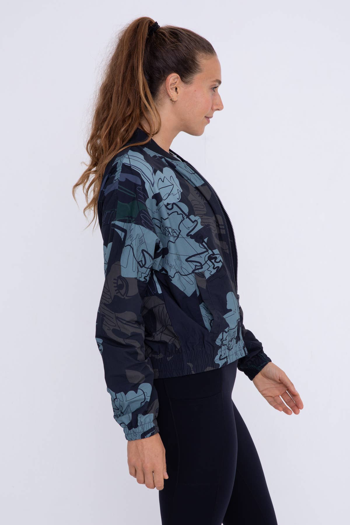 Graffiti Bomber Jacket: PRINT