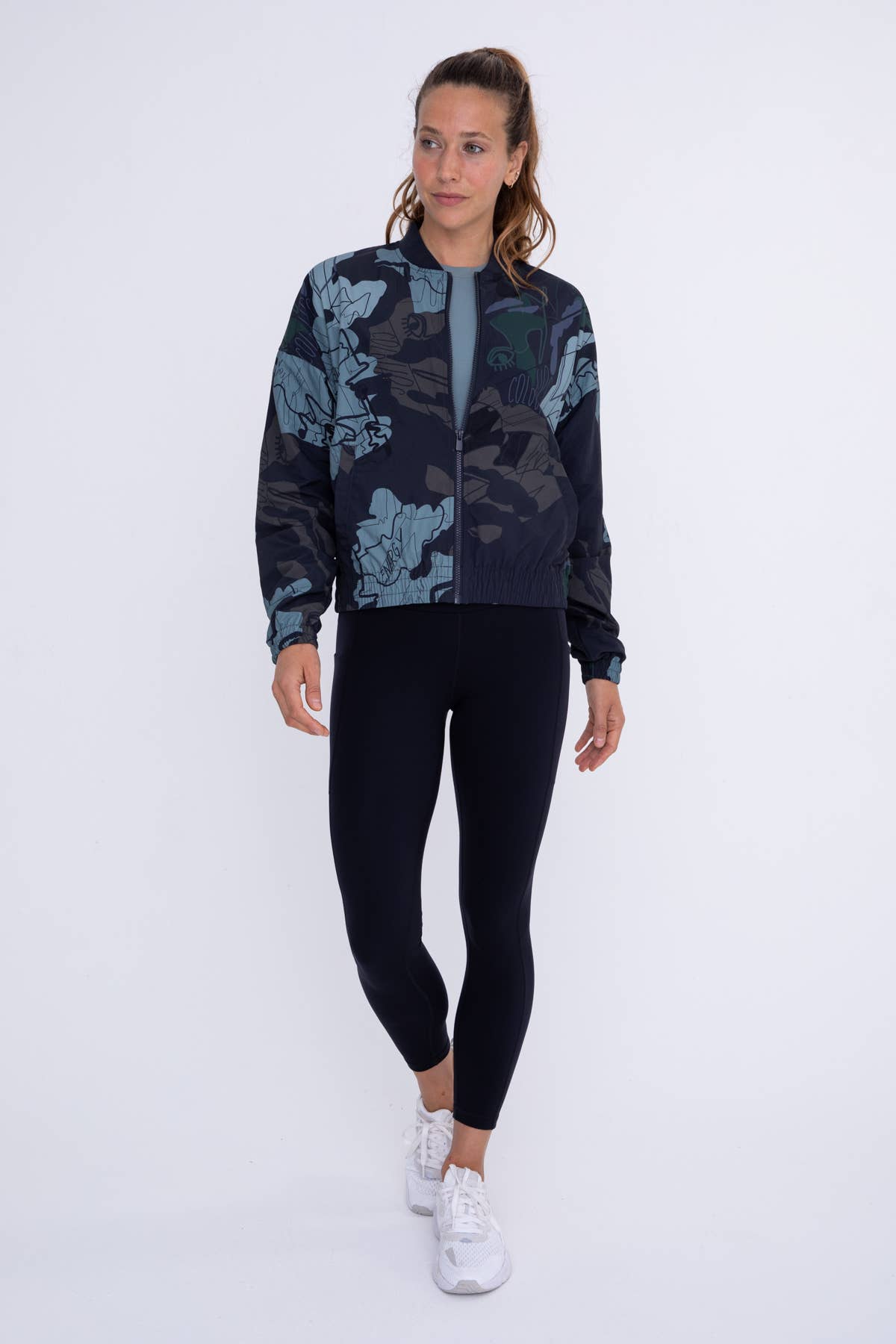 Graffiti Bomber Jacket: PRINT