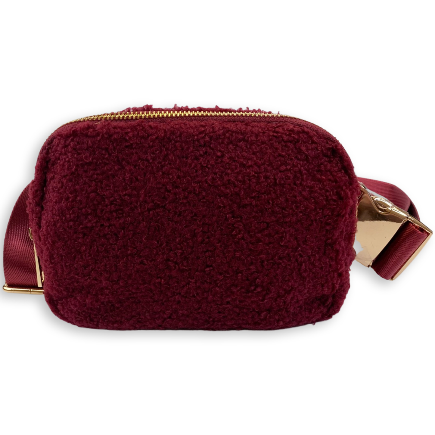 Sherpa Belt Bag: Maroon