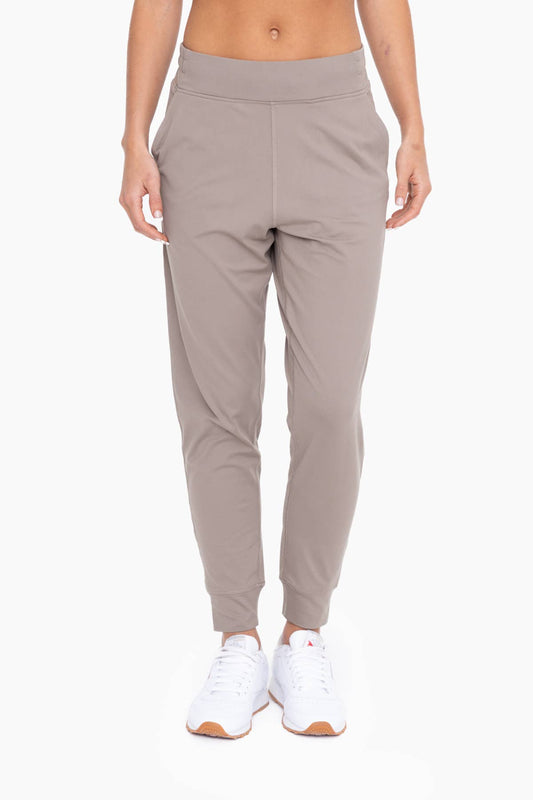 CozyFlex Everyday Joggers: WARM GREY